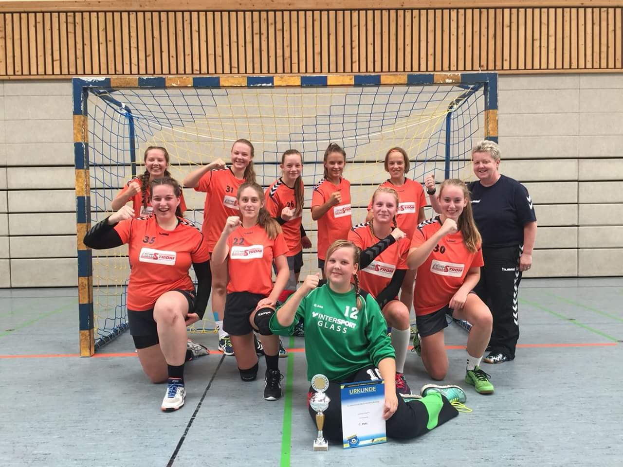 Turniersieg in Annaberg der weiblichen B-Jugend