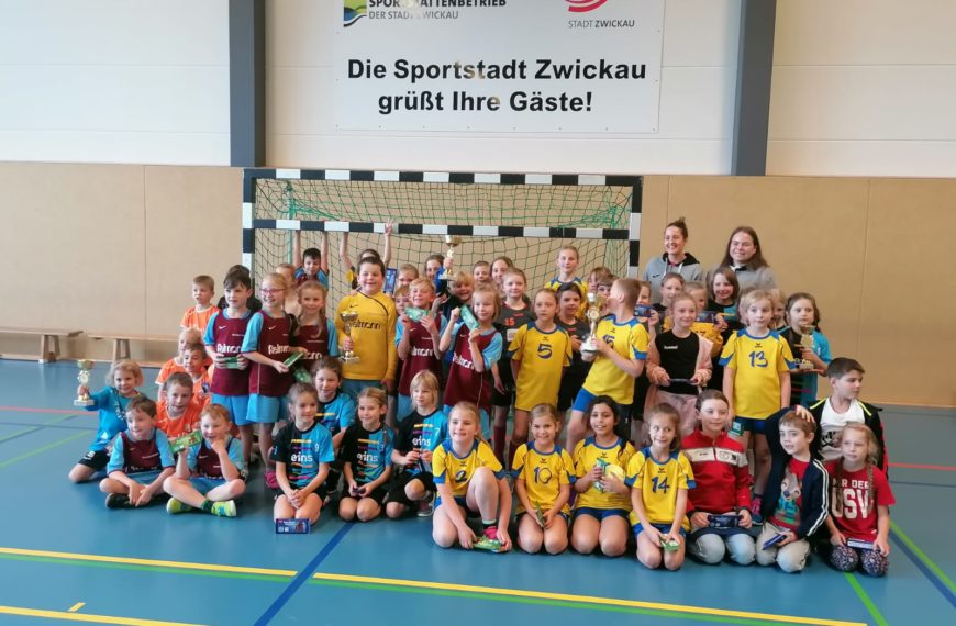 F-Jugend: Minispielfest – Herbert-Lang-Gedächtnis Turnier in Zwickau