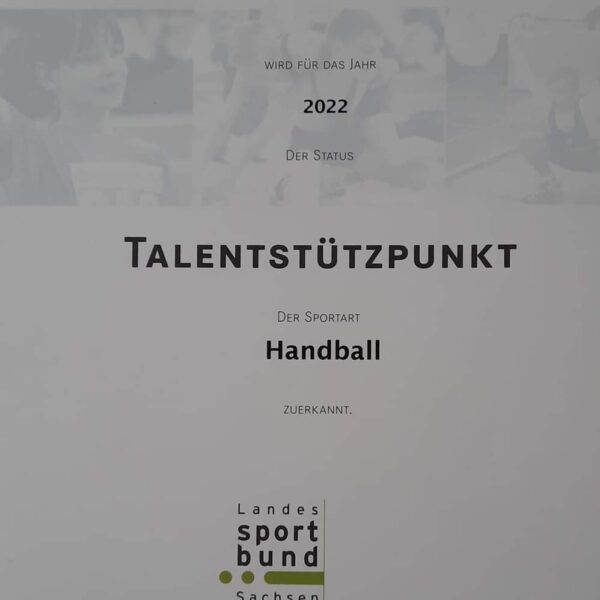 Wir bleiben auch 2022 Talentstützpunkt