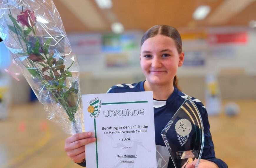 Berufung von Nele Wimmer in den LK1-Kader des HVS