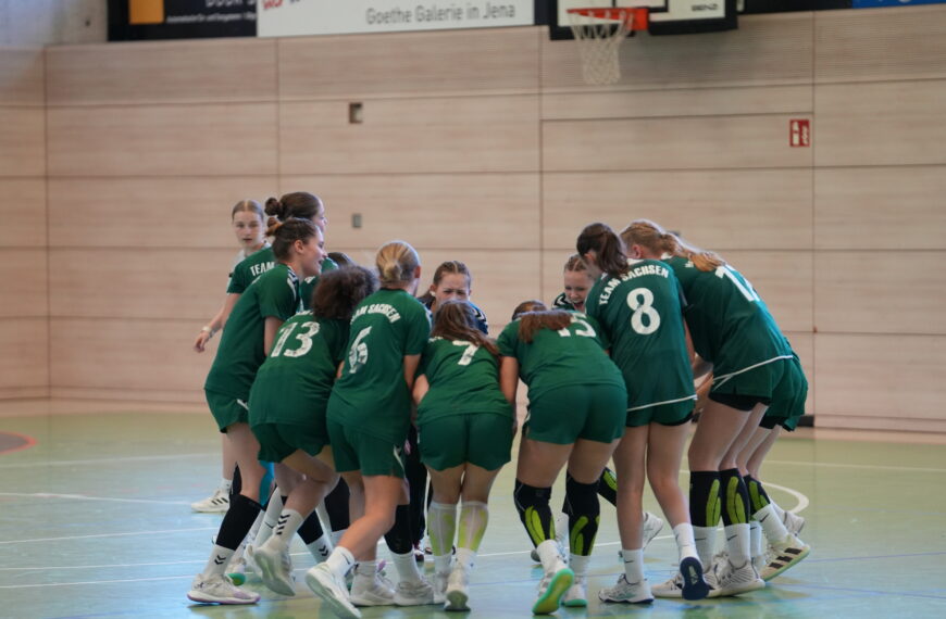 Schneebergerinnen mit LAW 2010w bei DHB-Vorsichtung in Apolda