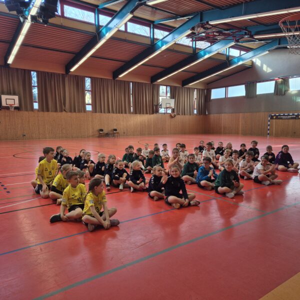 F-Jugend Turnier in heimischer Halle