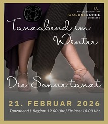 DIE SONNE TANZT- Tanzabend im Winter am 21. Februar 2026