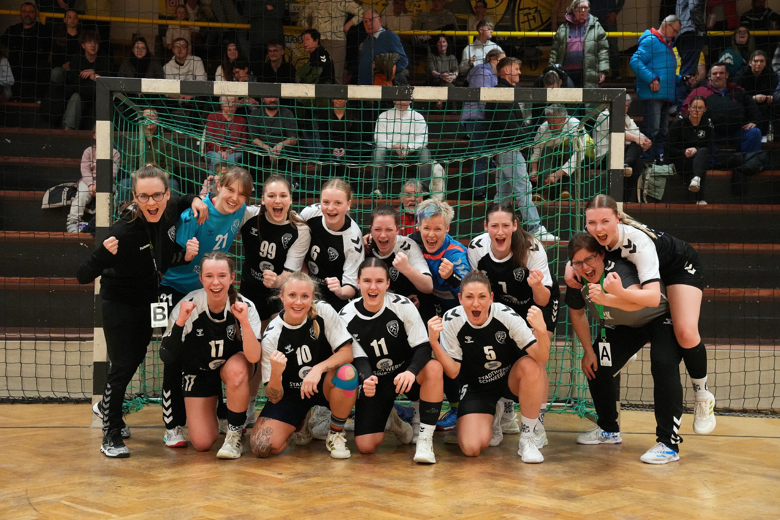 EMOTIONEN PUR – Frauen gegen HSG Langenhessen/ Crimmitschau mit Ausrufezeichen