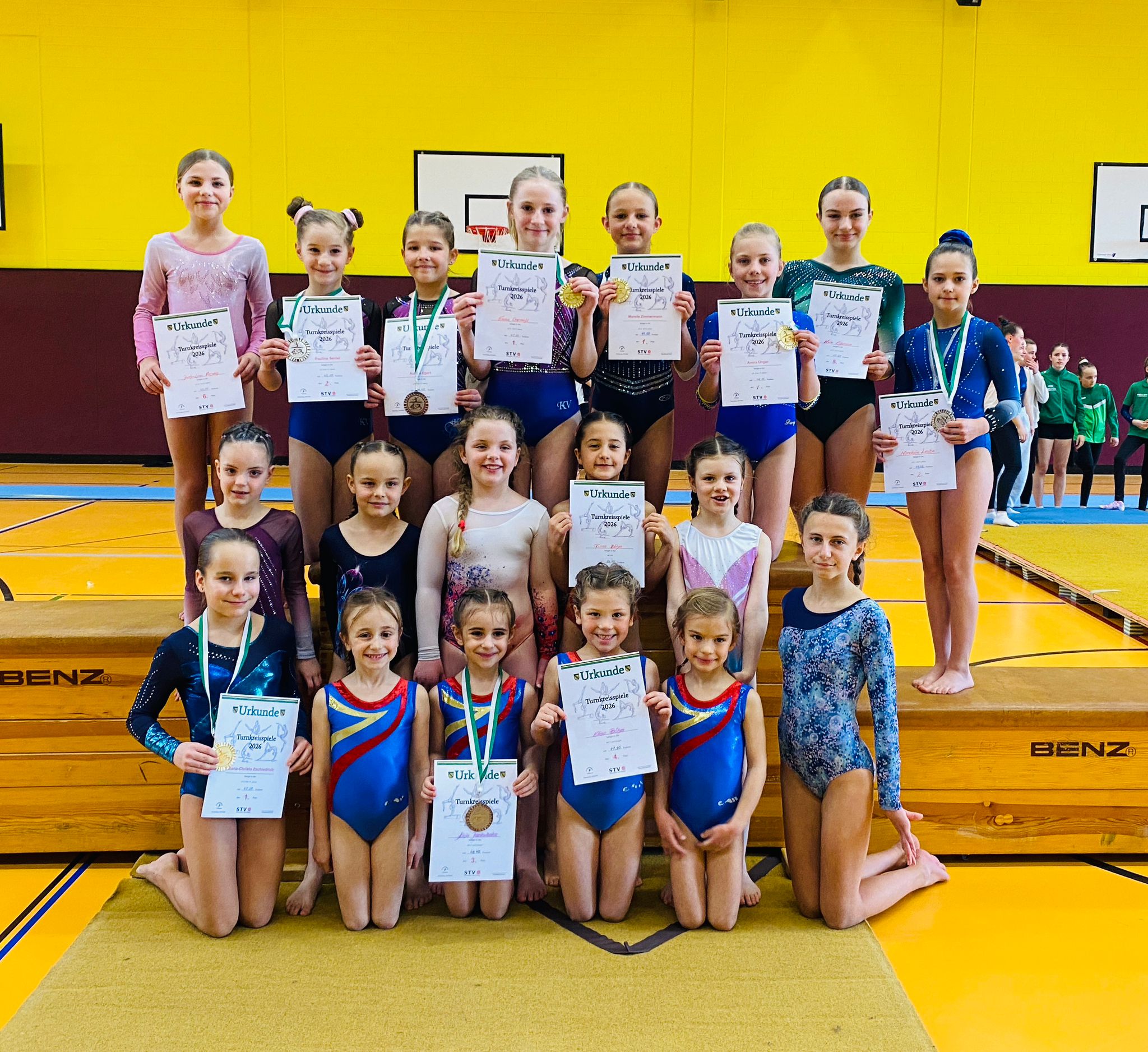 Erfolgreicher Heimwettkampf: SV Schneeberg richtet Kreismeisterschaften im Gerätturnen aus