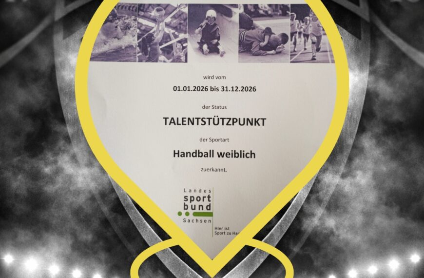 Erneut Talentstützpunkt des Handballs 2026