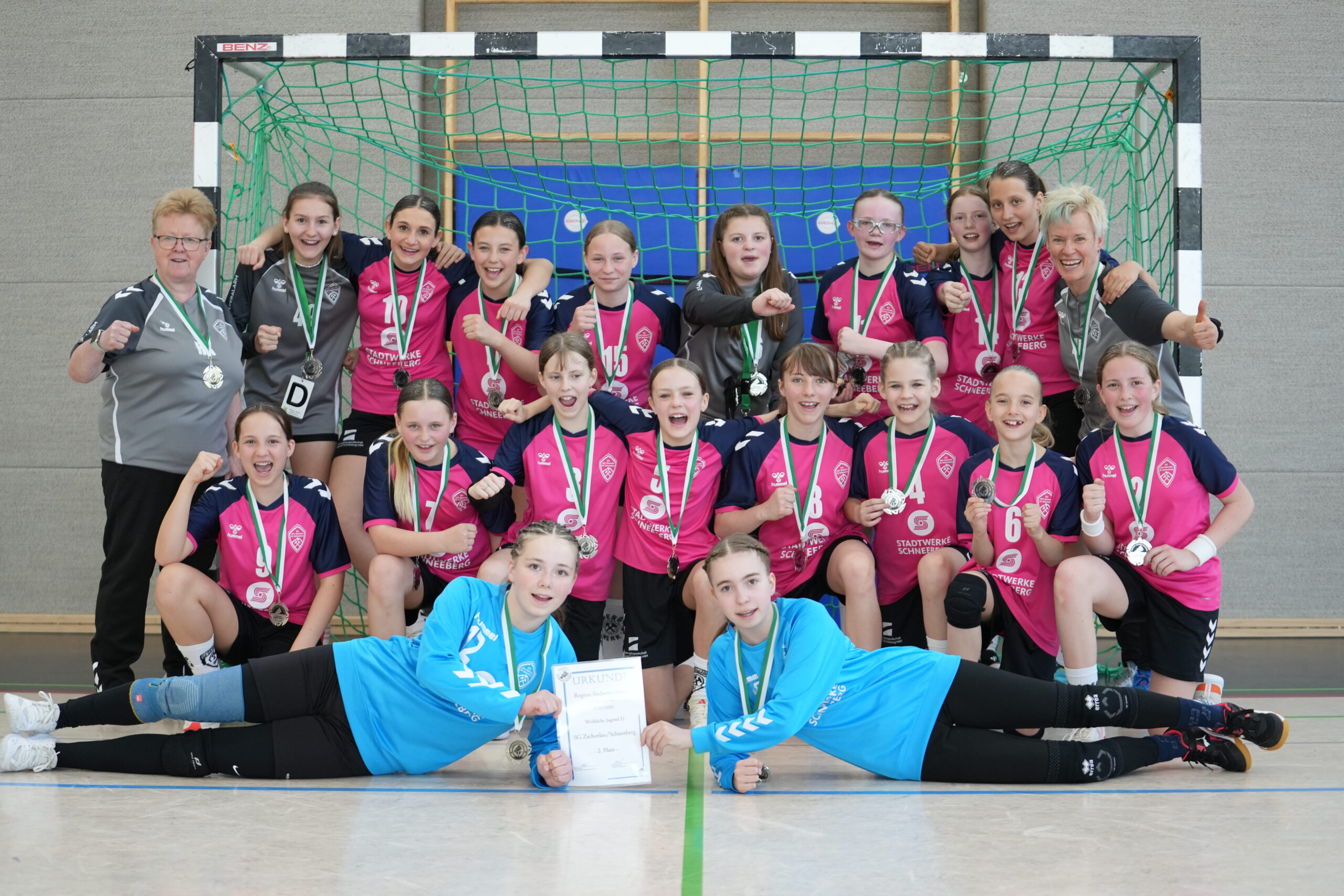 Mutiger Kampf gegen starken Gegner – Platz zwei im Pokalfinale