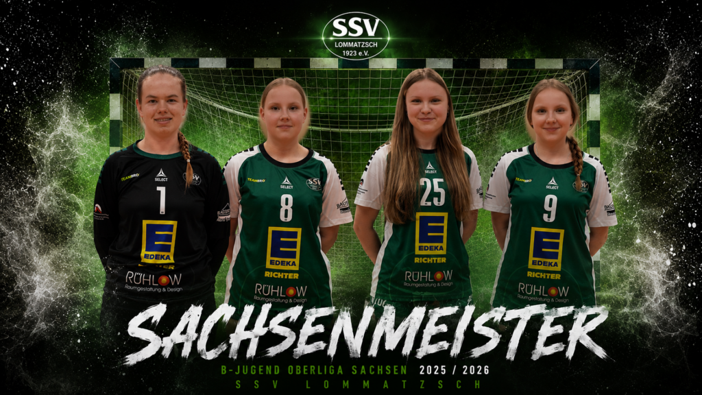 Vier Talente, zwei starke Teams und ein Sachsenmeistertitel