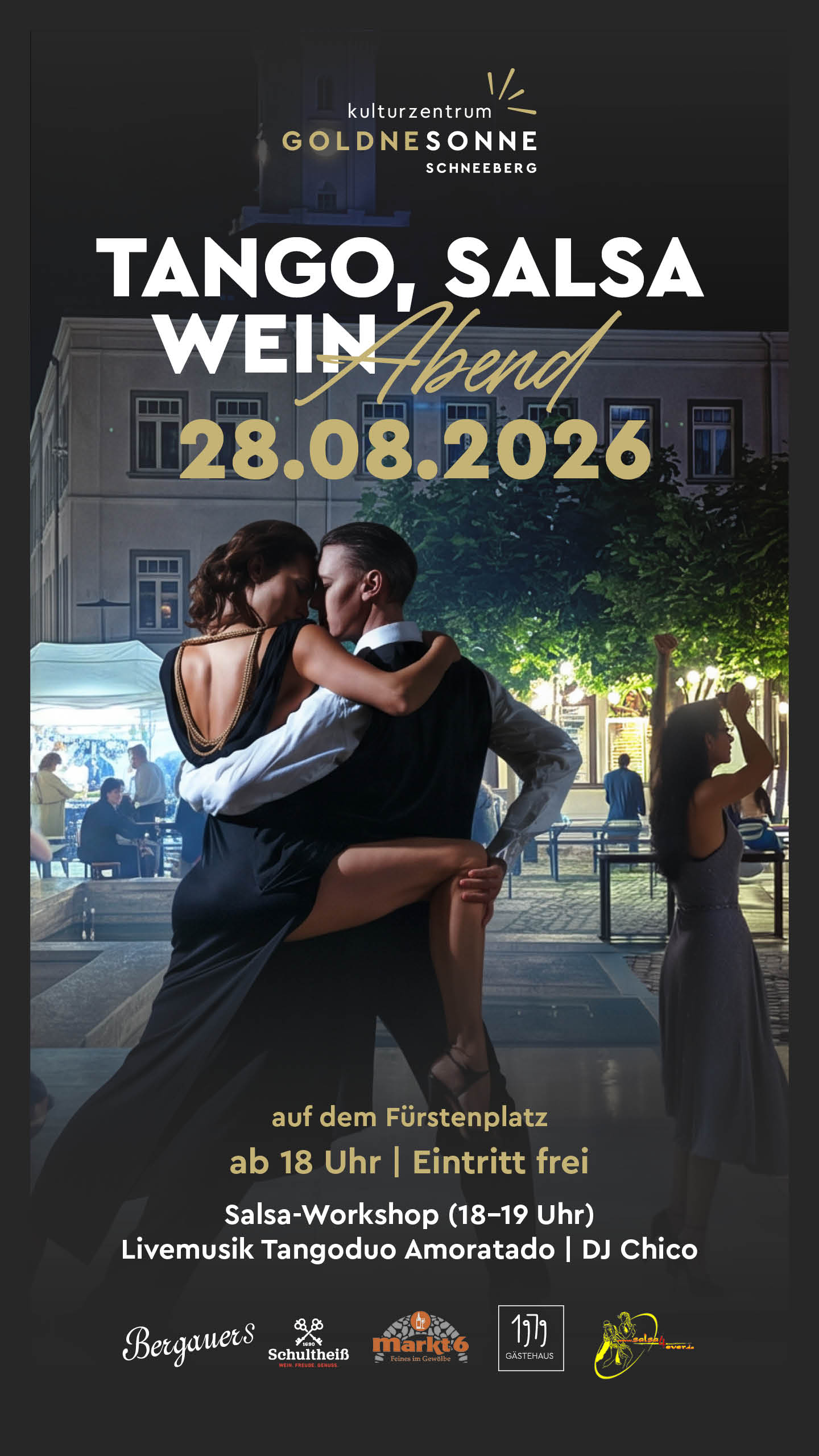 Salsa, Samba, Sahnetorte – Tanzcafe an der Goldnen Sonne